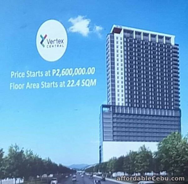1st picture of Affordable Condo Units for sale at Vertex Central in Cebu City For Sale in Cebu, Philippines