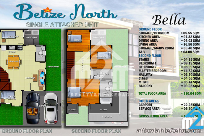2nd picture of Belize North(BELLA MODEL) Nangka, Consolacion City, Cebu For Sale in Cebu, Philippines