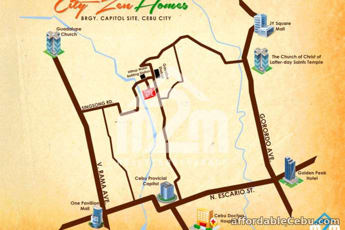 2nd picture of City Zen Homes(TOWNHOUSE) Brgy. Capitol Site, Cebu City For Sale in Cebu, Philippines