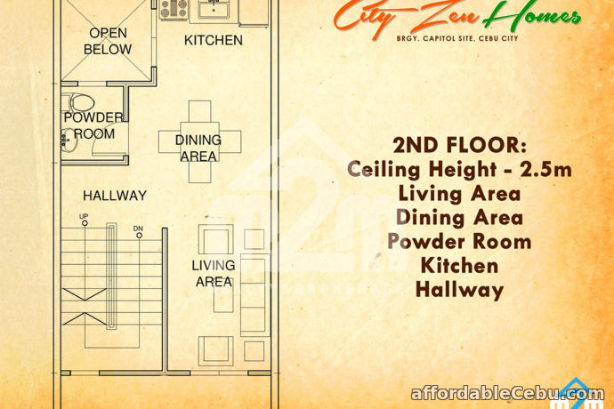 4th picture of City Zen Homes(TOWNHOUSE) Brgy. Capitol Site, Cebu City For Sale in Cebu, Philippines