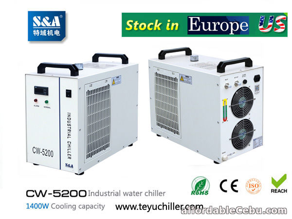 1st picture of S&A CW-5200 water cooled chiller for cooling UVLED exposure machine For Sale in Cebu, Philippines