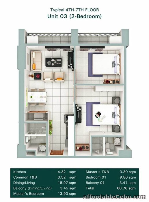 4th picture of LE MENDA RESIDENCES For Sale in Cebu, Philippines