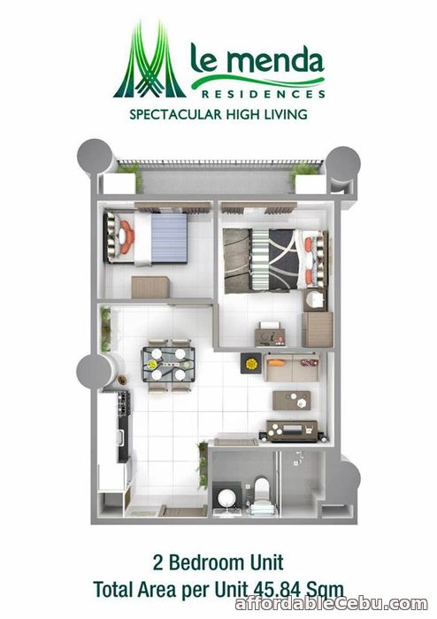 5th picture of LE MENDA RESIDENCES For Sale in Cebu, Philippines