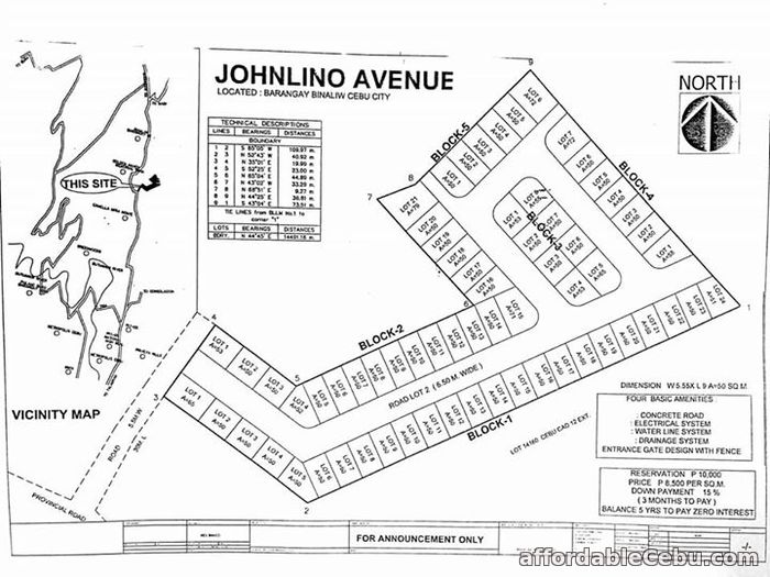 2nd picture of P6,917 a month own a subd lot in Cebu City For Sale in Cebu, Philippines