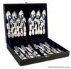 Silver Dinnerware Set, Cutlery,  6 People (24 pcs) Fork, Spoon, Table Knife