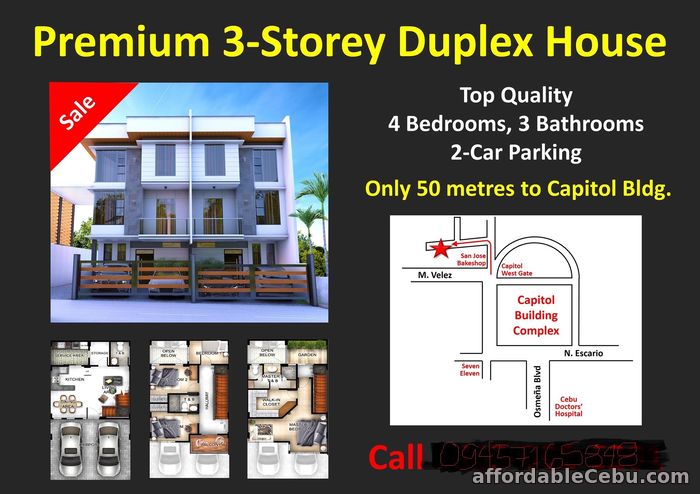 5th picture of Brand new House and lot for sale near Capitol Cebu For Sale in Cebu, Philippines