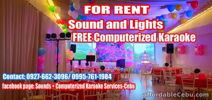 1st picture of Sound System For Rent Cebu City For Rent in Cebu, Philippines