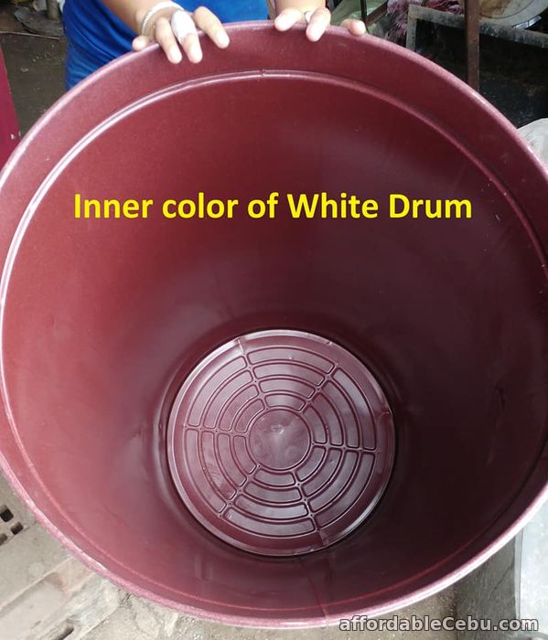 Cebu Drum, Garbage Bin, Storage, Water Container with top cover in open tap mechanism For Sale