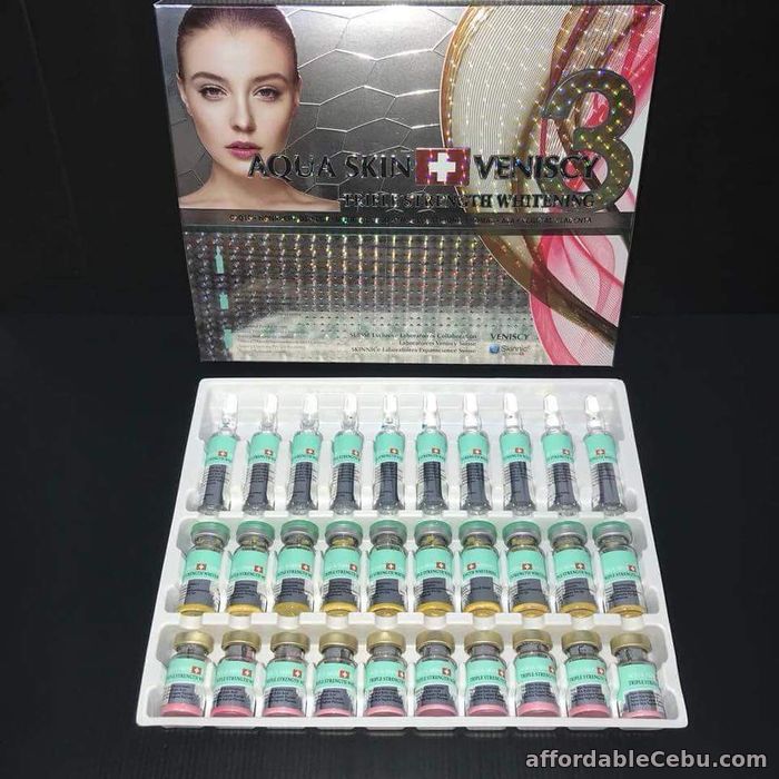 2nd picture of aqua skin veniscy triple strength whitening For Sale in Cebu, Philippines