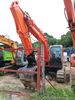 Backhoe Excavator Hitachi ZX135USK with Breaker Line Sheet Pile Line