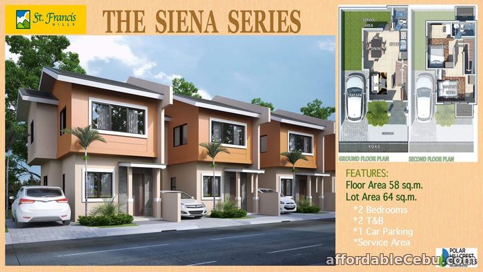 1st picture of House for sale Siena Series at St. Francis Hills Subdivision For Sale in Cebu, Philippines