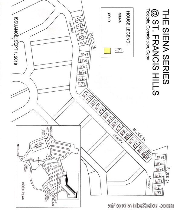 5th picture of House for sale Siena Series at St. Francis Hills Subdivision For Sale in Cebu, Philippines