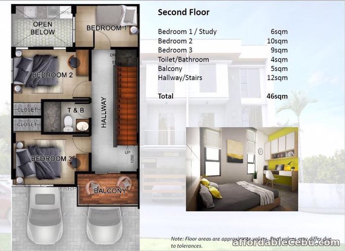 3rd picture of Rush 3 Storey House for sale at Capitol Site Cebu City For Sale in Cebu, Philippines