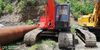 Backhoe Excavator Long Reach Arm Hitachi EX200-3M