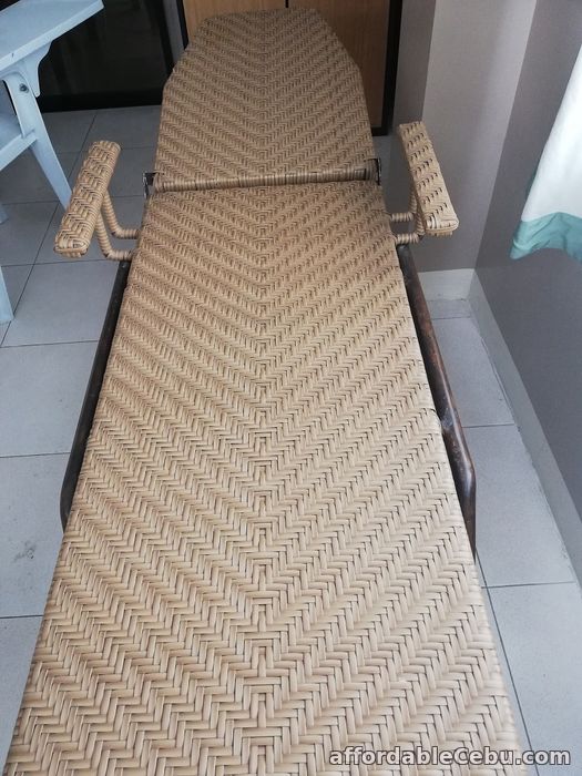 2nd picture of Check up bed (Rattan with metal frame) For Sale in Cebu, Philippines