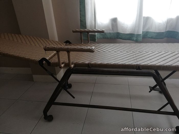 3rd picture of Check up bed (Rattan with metal frame) For Sale in Cebu, Philippines