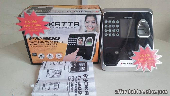 1st picture of FX-300 Biometric Cebu Supplier Time and Attendance Recorder. For Sale in Cebu, Philippines