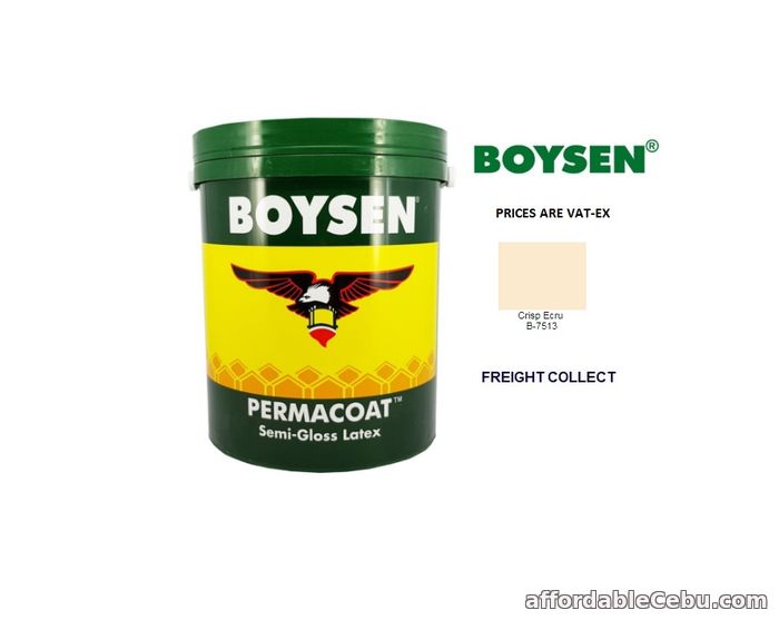 1st picture of BOYSEN PERMACOAT TOPCAOT SEMI GLOSS  B-7513  1 GAL For Sale in Cebu, Philippines