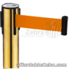 Stainless Retractable Stanchion Post Barrier Gold Finish