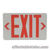 Thermoplastic Emergency Exit Sign red light