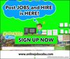 Post jobs and hire is here!