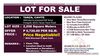 lot for sale