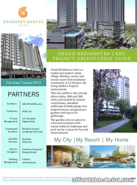 3rd picture of Grand Living like Paradise Condo in Cebu City For Sale in Cebu, Philippines