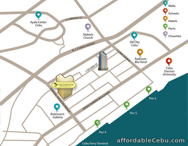 3rd picture of Condo Unit For Sale at Parthenon Residences in Cebu City For Sale in Cebu, Philippines