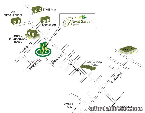 3rd picture of Condo Units For Sale at Royal Garden Residences in Mabolo, Cebu City For Sale in Cebu, Philippines