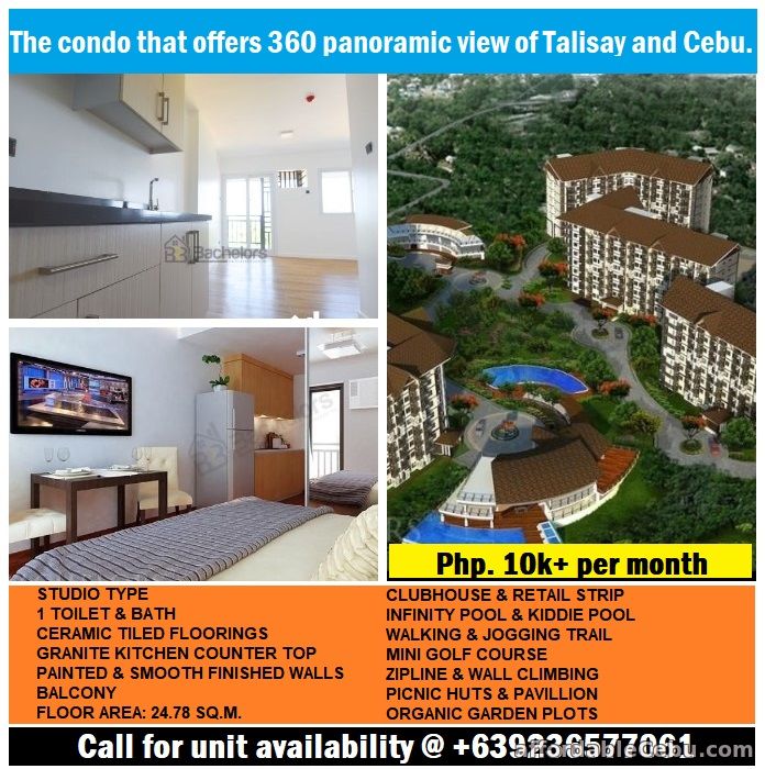 1st picture of Antara Residential Condo offers 360 panoramic view of Talisay and Cebu. For Sale in Cebu, Philippines