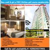 Own a 2 bedroom fully furnished Condo & get a FREE golf course membership.