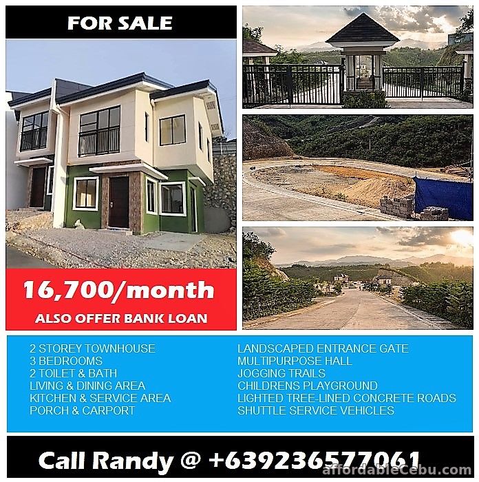 1st picture of For sale 3 Bedrooms townhouse in Consolacion for 16.7k+ per month. For Sale in Cebu, Philippines