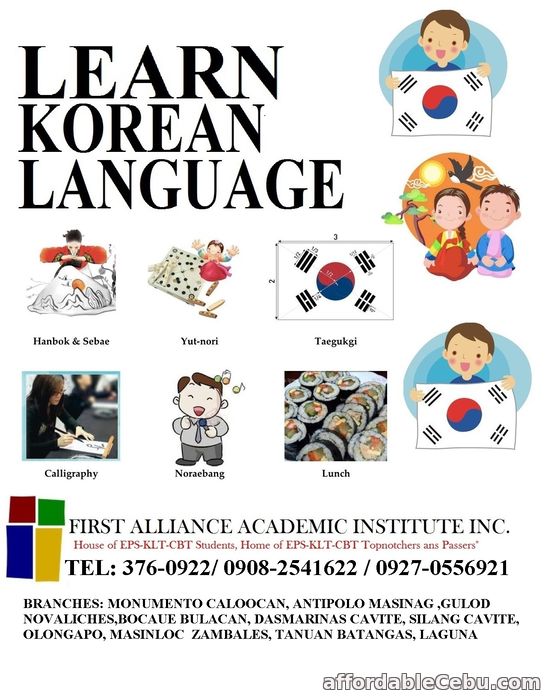 1st picture of LEARN KOREAN LANGUAGE Announcement in Cebu, Philippines