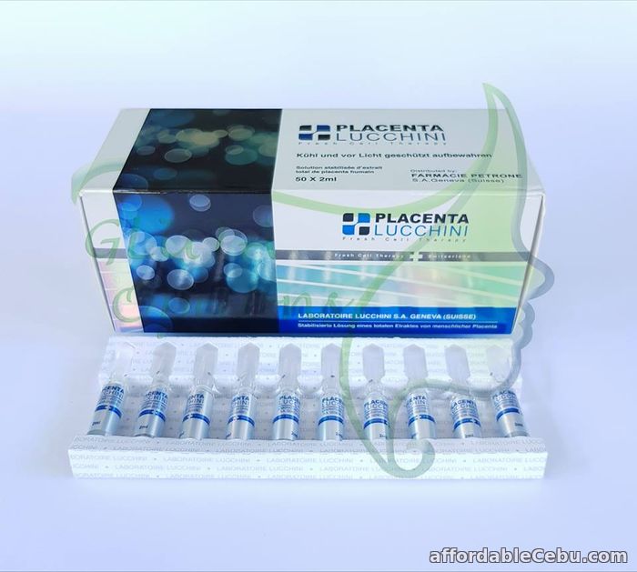 1st picture of PROMO: LUCCHINI HUMAN PLACENTA 10 Ampoules (ORIGINAL) For Sale in Cebu, Philippines