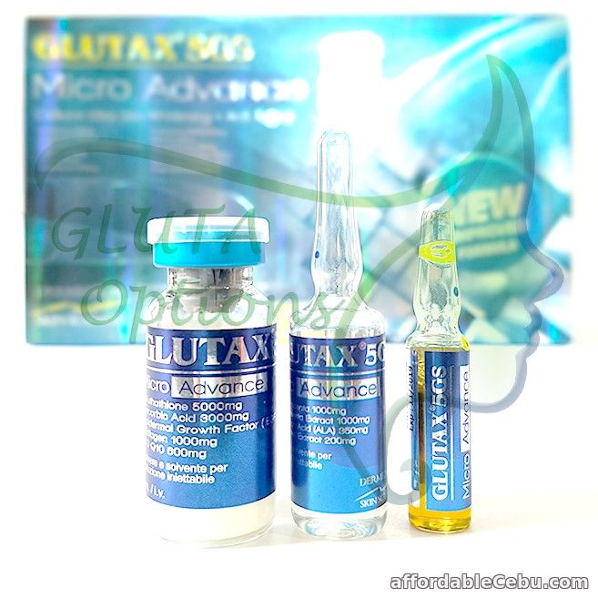 1st picture of Sale: GLUTAX 5GS MICRO ADVANCE 6VIALS (Authentic, Made in Italy) For Sale in Cebu, Philippines