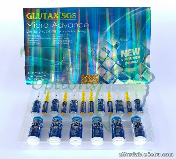2nd picture of Sale: GLUTAX 5GS MICRO ADVANCE 6VIALS (Authentic, Made in Italy) For Sale in Cebu, Philippines