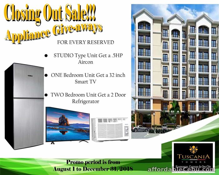 3rd picture of Tuscania Towers Cagayan De Oro For Sale in Cebu, Philippines