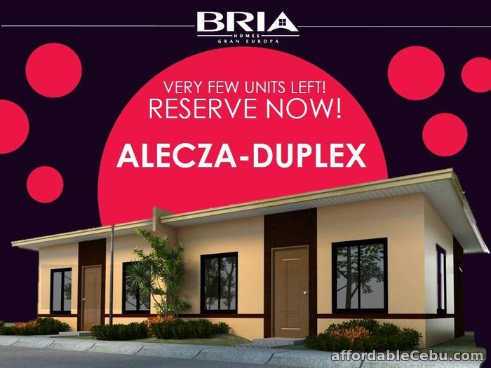 1st picture of Bria Homes at Gran Europa For Sale in Cebu, Philippines