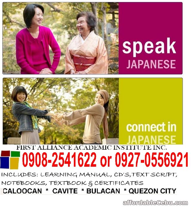 1st picture of LEARN JAPANESE LANGUAGE Offer in Cebu, Philippines