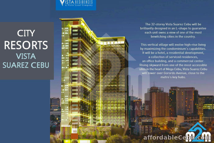 1st picture of Condo For Sale Pre selling - Vista Suarez Cebu(STUDIO UNIT) Gorordo Avenue Cor. N. Escario St. Cebu City For Sale in Cebu, Philippines