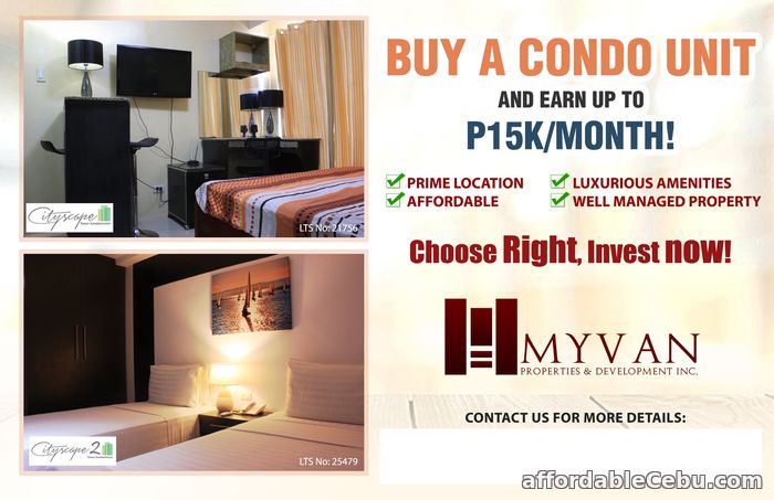 1st picture of HURRY! INVEST AND EARN UP TO 15K PER MONTH! For Sale in Cebu, Philippines