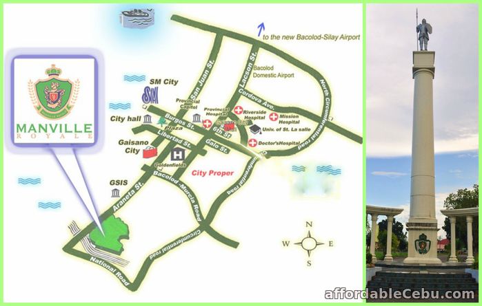 1st picture of Lots for sale at Manville Royale Subdivision in Bacolod City For Sale in Cebu, Philippines