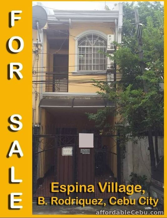 1st picture of 2 Storey Townhouse for Sale at Espina Village, Cebu City For Sale in Cebu, Philippines