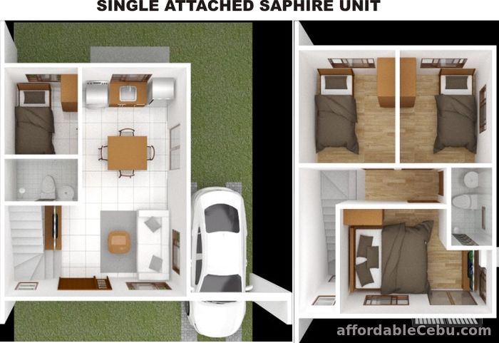 2nd picture of SERENIS SOUTH TALISAY SUBDIVISION - SAPPHIRE (SINGLE ATTACHED) For Sale in Cebu, Philippines