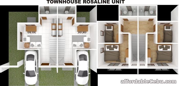 3rd picture of SERENIS SOUTH TALISAY SUBDIVISION - ROSALINE TOWNHOUSE For Sale in Cebu, Philippines