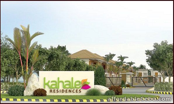 1st picture of KAHALE RESIDENCES PHASE 1 / BLK 4 / LOT 81 - MAKANI MODEL, MINGLANILLA For Sale in Cebu, Philippines