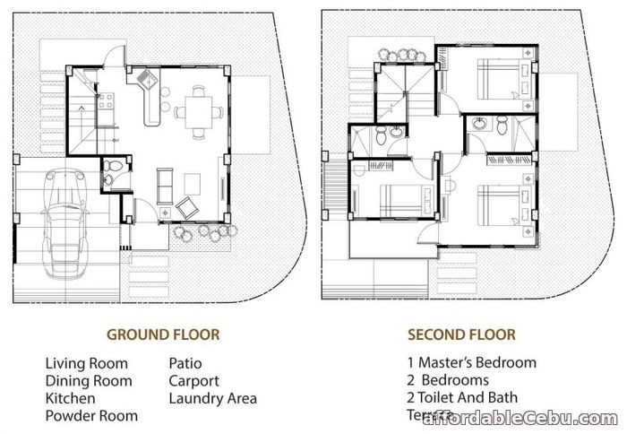 2nd picture of KAHALE RESIDENCES - MOANA MODEL (SD-2), MINGLANILLA For Sale in Cebu, Philippines