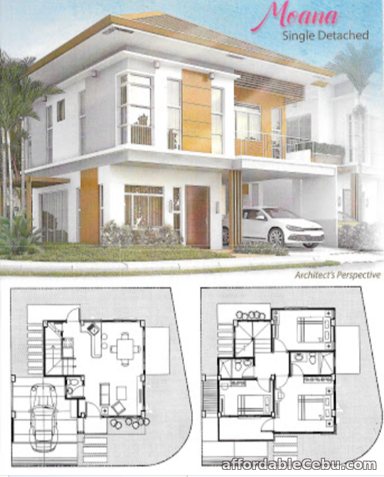 1st picture of MOANA - Single Detached - 3BR / 2T&B For Sale in Cebu, Philippines