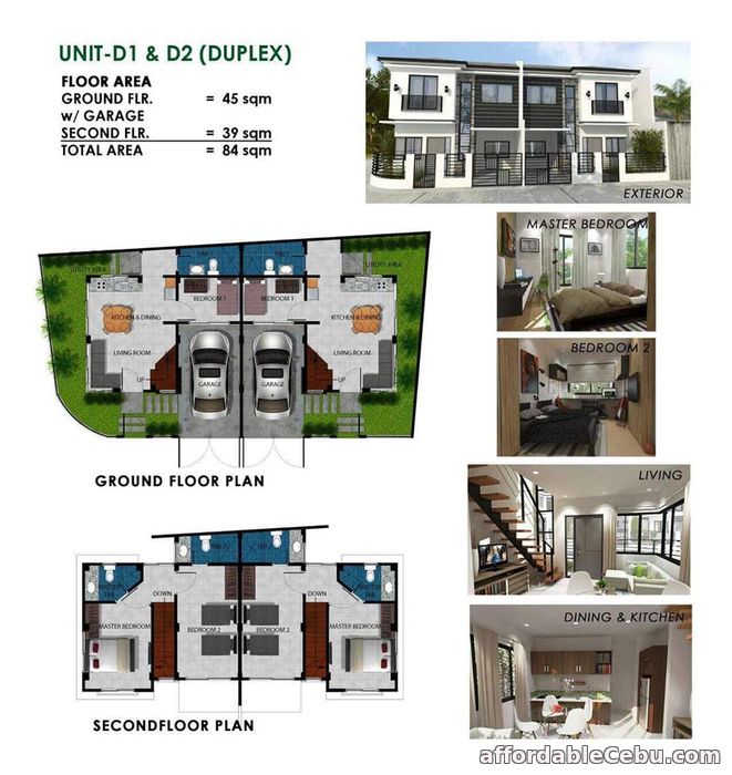 2nd picture of Duplex Type House @7th Avenue Drive Residences, Agro Macro II, Cabancalan Mandaue City For Sale in Cebu, Philippines