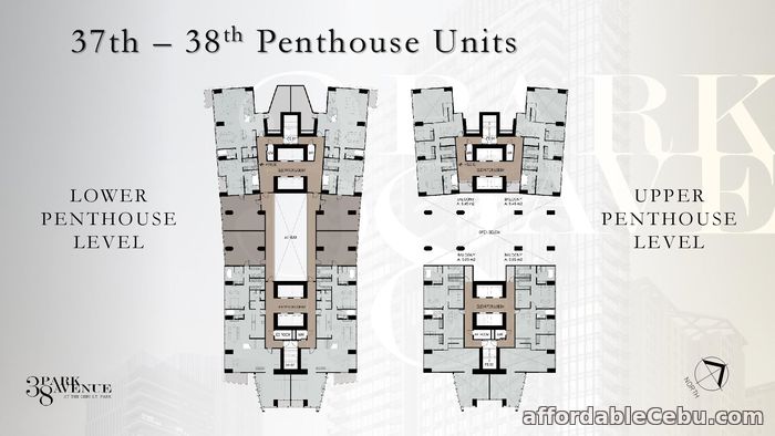 1st picture of Lower Penthouse - 37B - PENTHOUSE CONDO IN 38 PARK AVENUE CEBU CITY For Sale in Cebu, Philippines